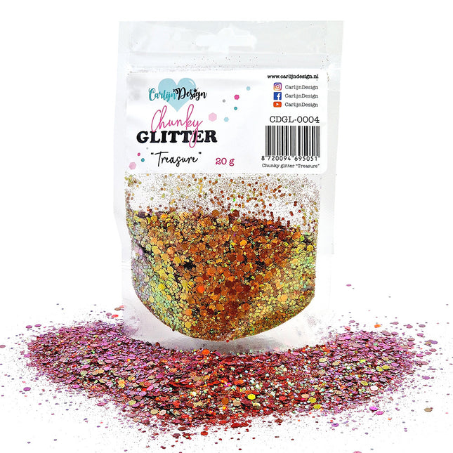 CarlijnDesign CDGL-0004 Chunky glitter Treasure