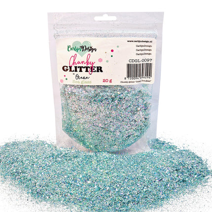 CarlijnDesign CDGL-0097 Chunky glitter Ocean Sea Glass