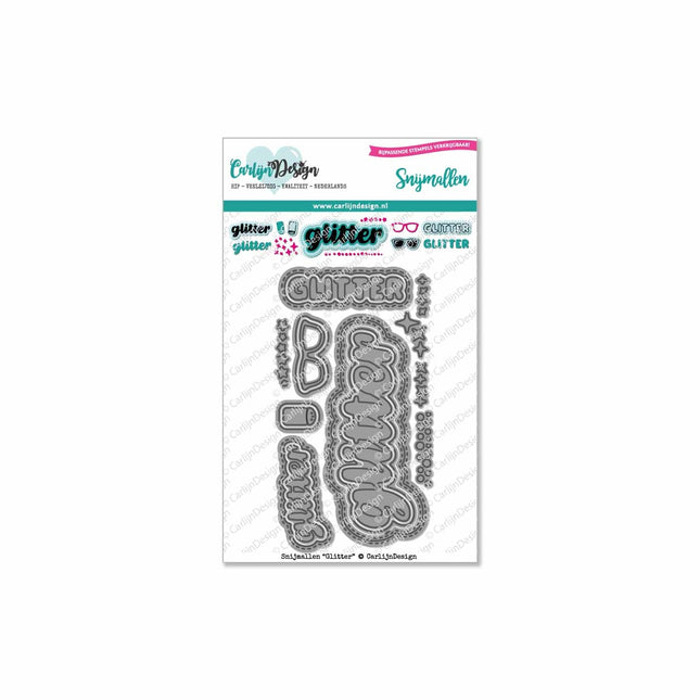 CarlijnDesign Glitter snijmallen CDSN-0066