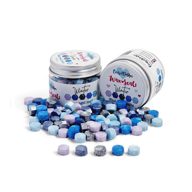 CarlijnDesign Waxzegel melts Winter CDWX-0055